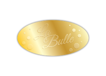 1 1/4" x 2 1/2" Oval Foil & Embossed Combination