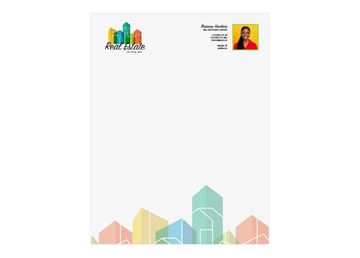 Full Color Letterhead || Letterhead || Flat Print