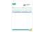 Custom Invoice Forms, Carbonless Business Forms, Ruled, 8-1/2” x 11”, 2-Part with Easy Tear-Out Pages