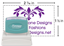 Xstamper® N16 Stamp || Custom Pre-Inked Stamps || 1 1/2" x 2 7/16" Impression